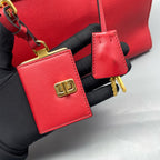 Prada Red Satchel