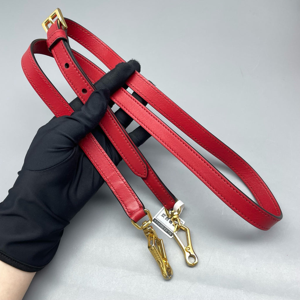 Prada Red Satchel