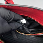 Prada Red Satchel