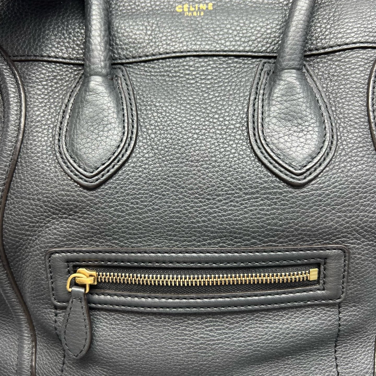 Celine Gray Satchel