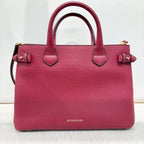 Burberry Leather Red Satchel