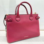 Burberry Leather Red Satchel