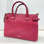 Burberry Leather Red Satchel