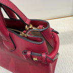 Burberry Leather Red Satchel
