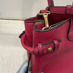 Burberry Leather Red Satchel