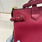Burberry Leather Red Satchel