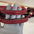 Burberry Leather Red Satchel