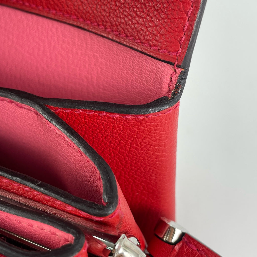 Hermes Red Crossbody