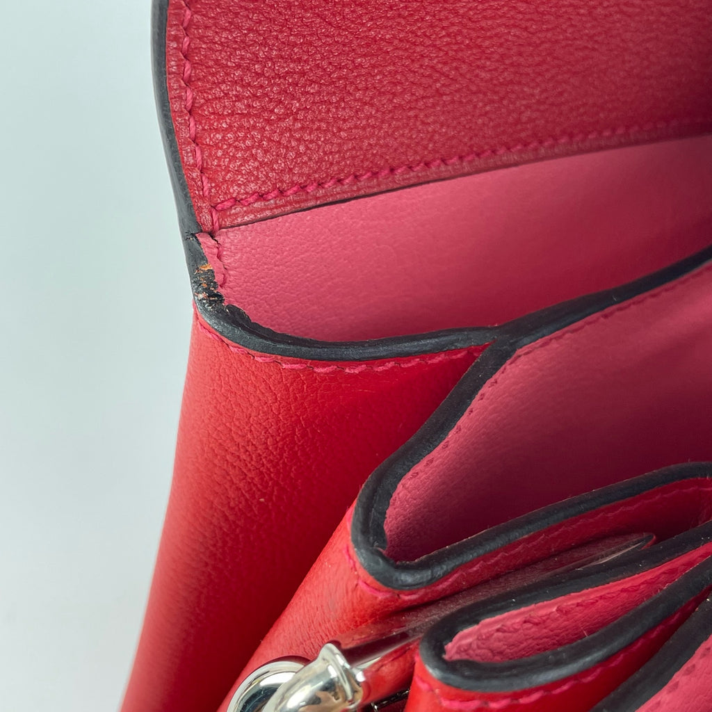 Hermes Red Crossbody