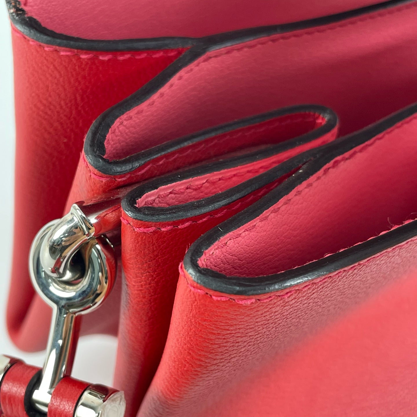Hermes Red Crossbody