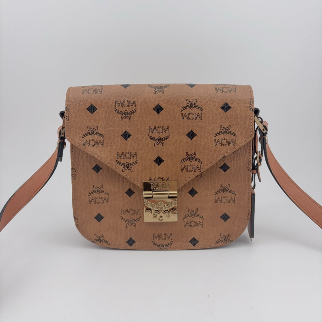 MCM Leather Messenger Bag MWS6SPA03CO001
