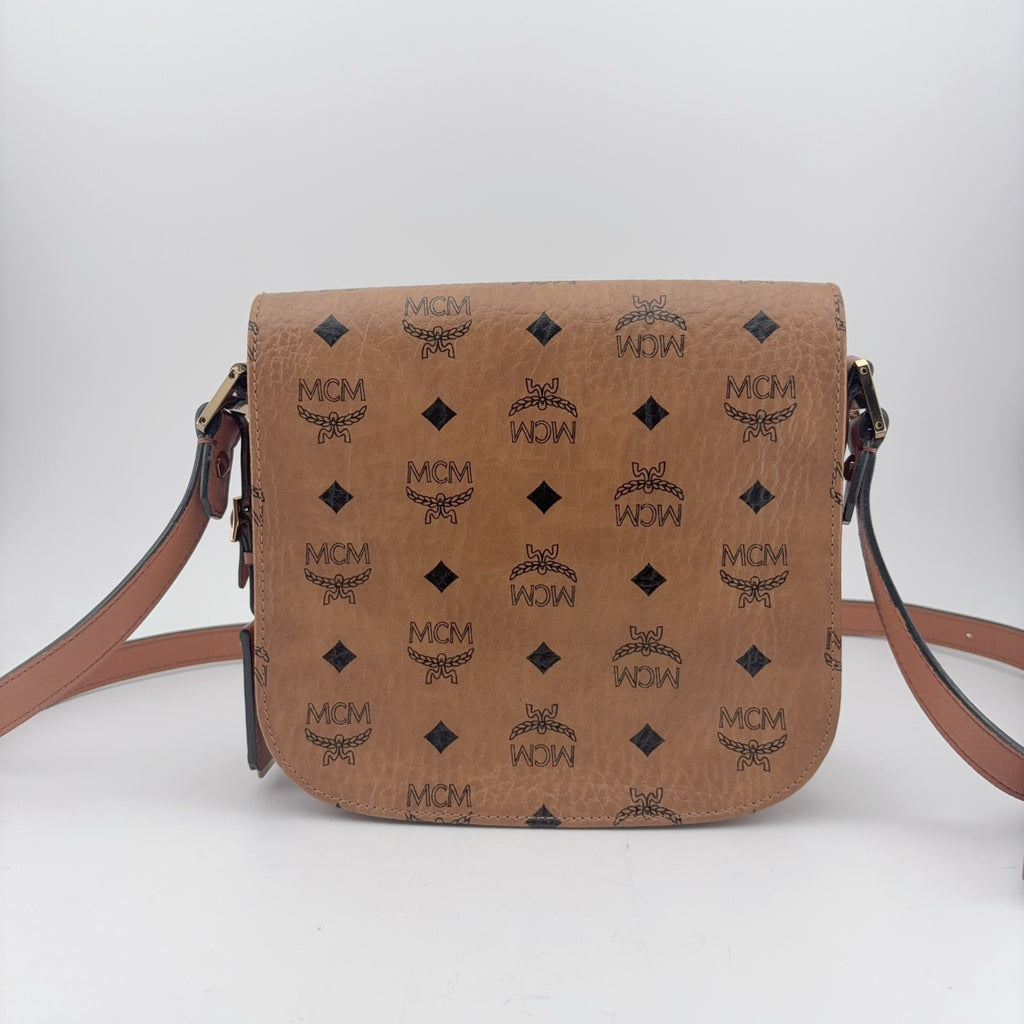 MCM Leather Messenger Bag MWS6SPA03CO001