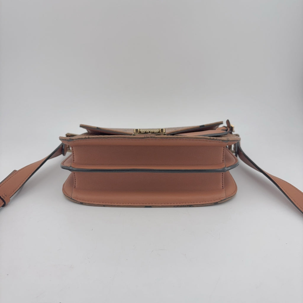 MCM Leather Messenger Bag MWS6SPA03CO001