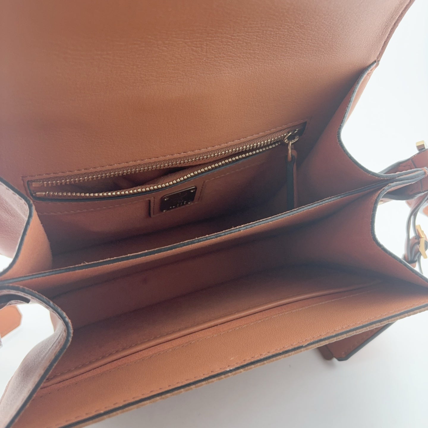 MCM Leather Messenger Bag MWS6SPA03CO001