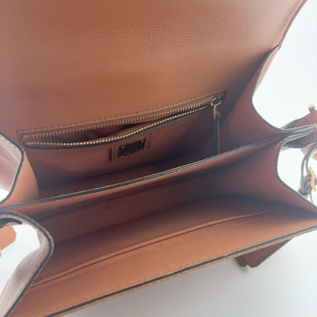 MCM Leather Messenger Bag MWS6SPA03CO001