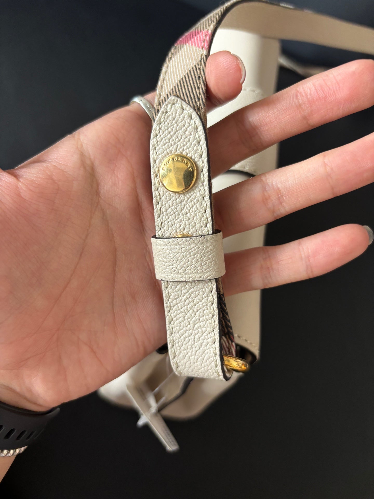 Burberry White Crossbody