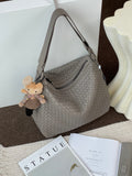 Bottega Veneta Gray Shoulder Bag