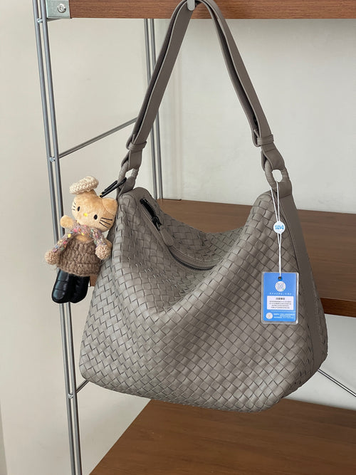 Bottega Veneta Gray Shoulder Bag