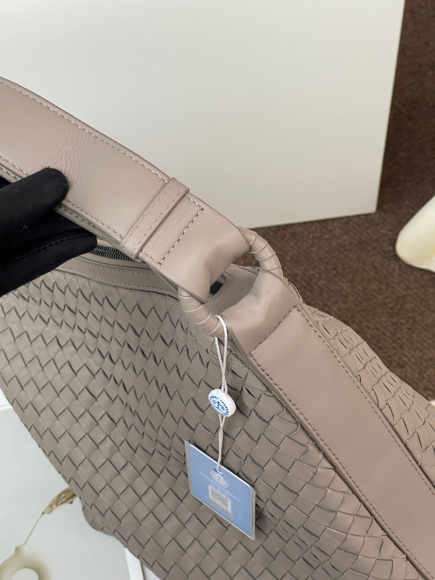 Bottega Veneta Gray Shoulder Bag