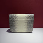 Celine Classic Medium-Sized Lizard-Grain Leather Handbag Shoulder Bag 189174TLC.02VG