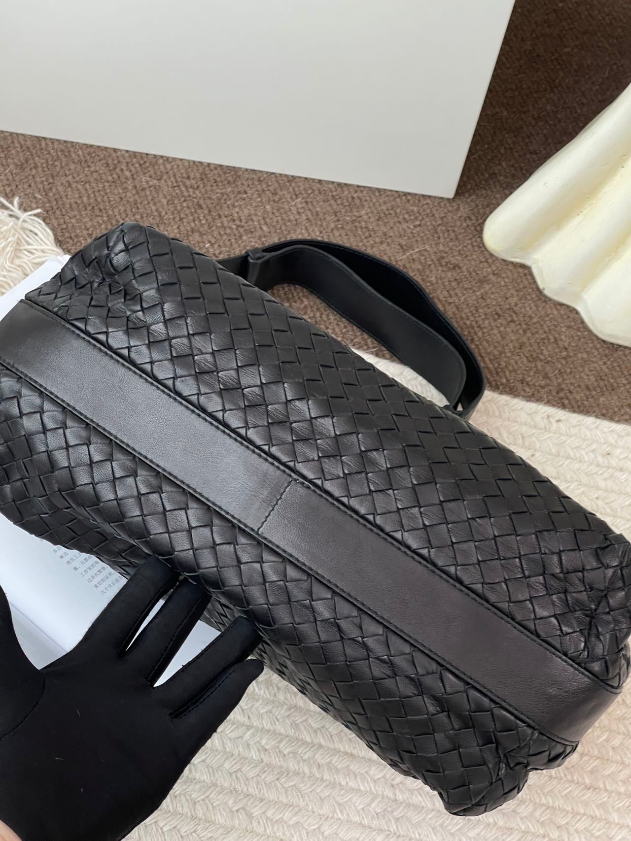 Bottega Veneta Black Shoulder Bag