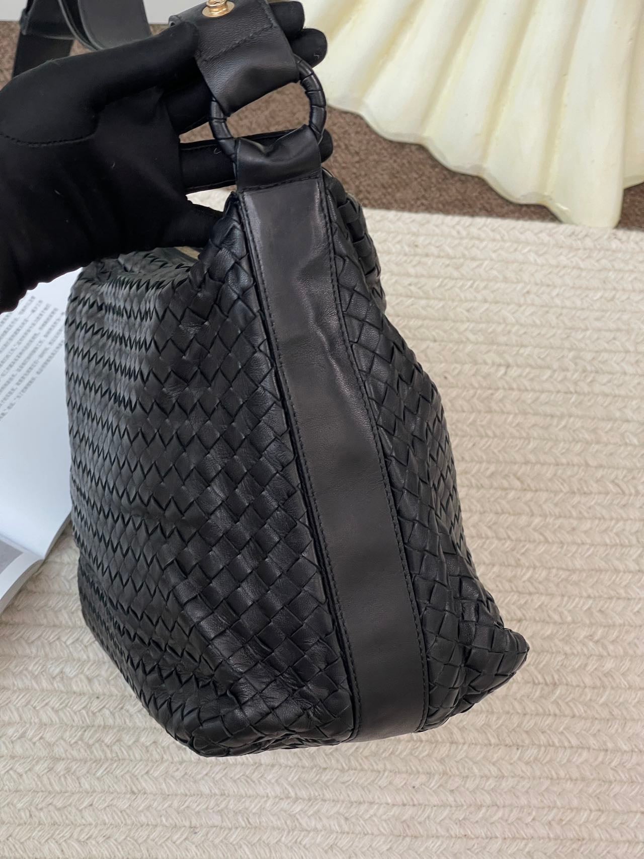 Bottega Veneta Black Shoulder Bag