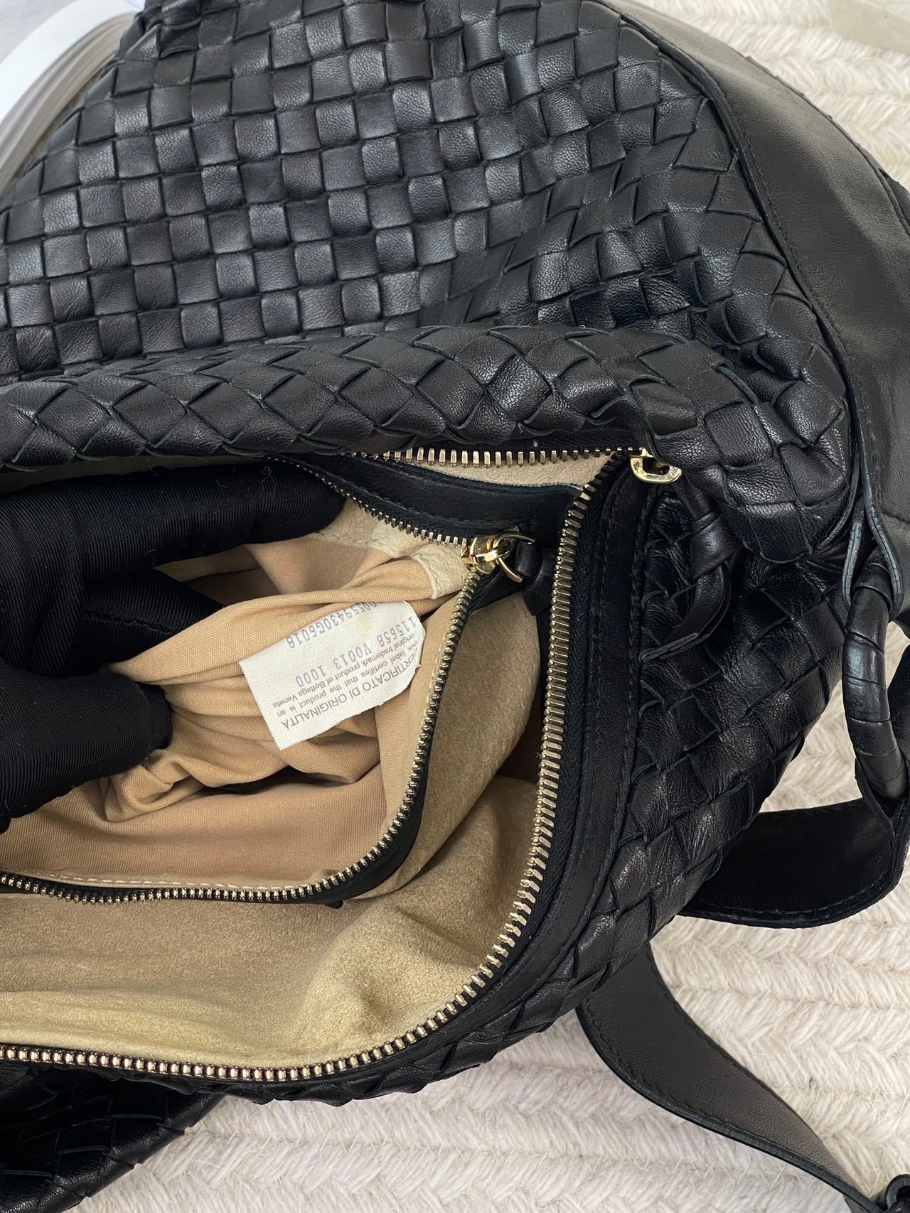 Bottega Veneta Black Shoulder Bag