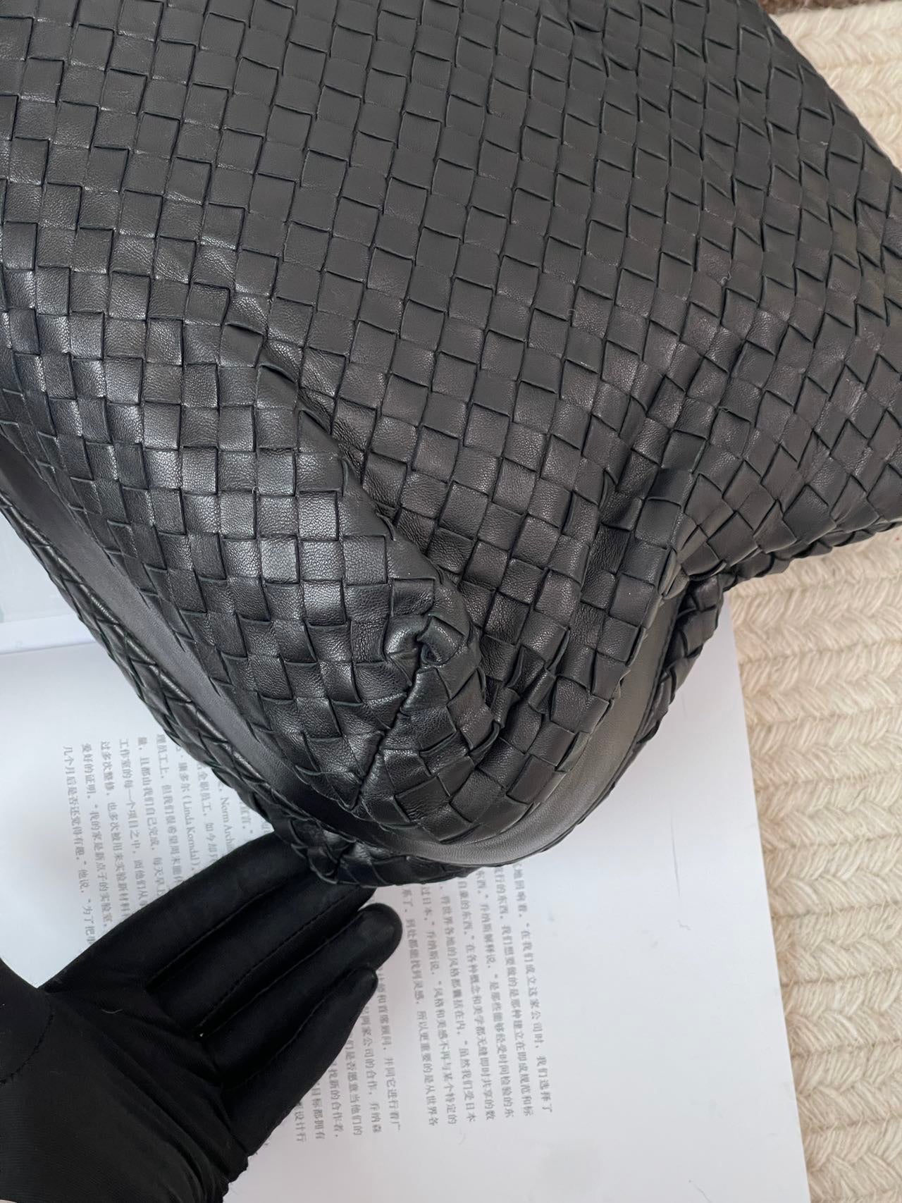 Bottega Veneta Black Shoulder Bag