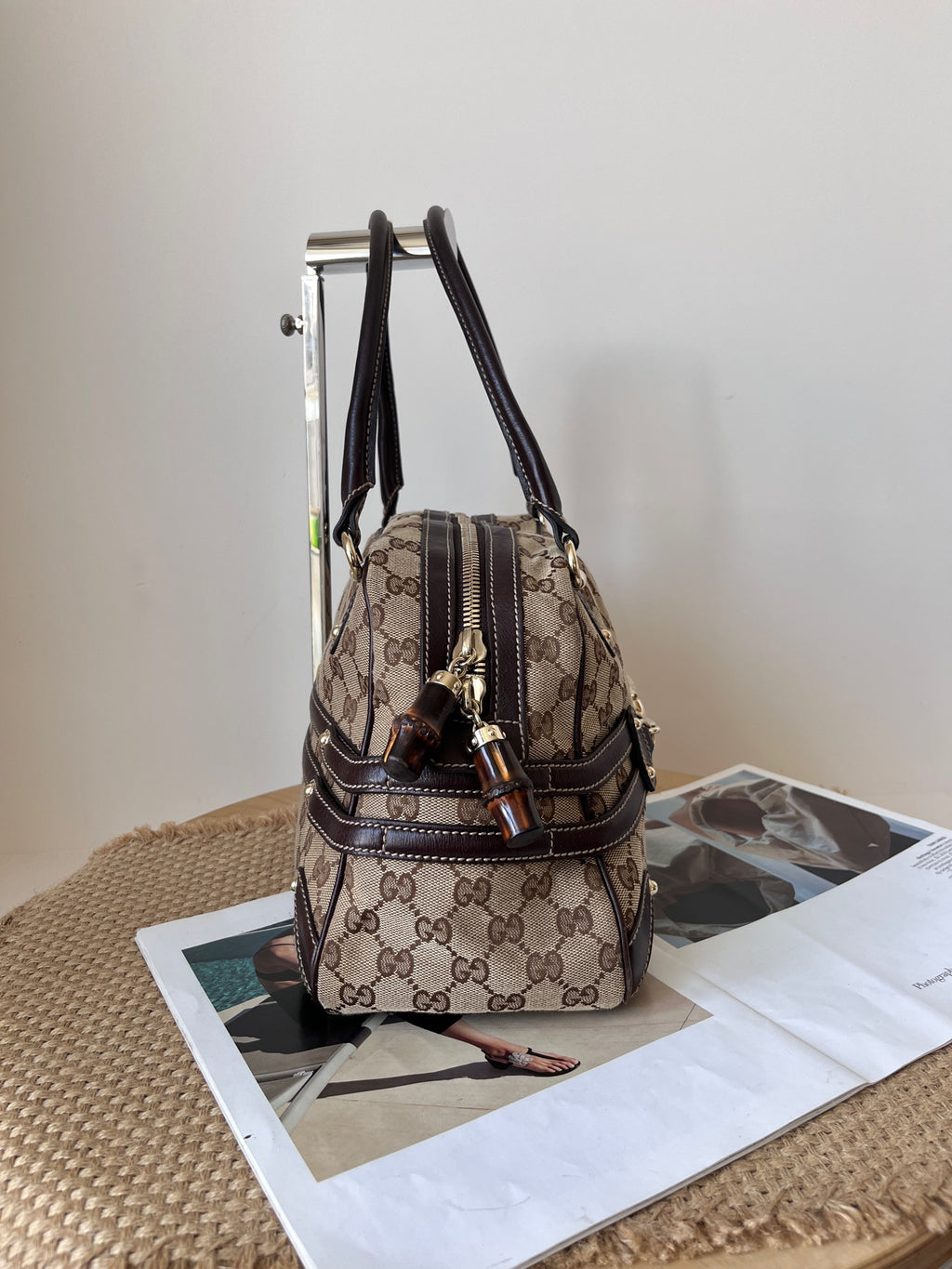 Gucci Leather Satchel