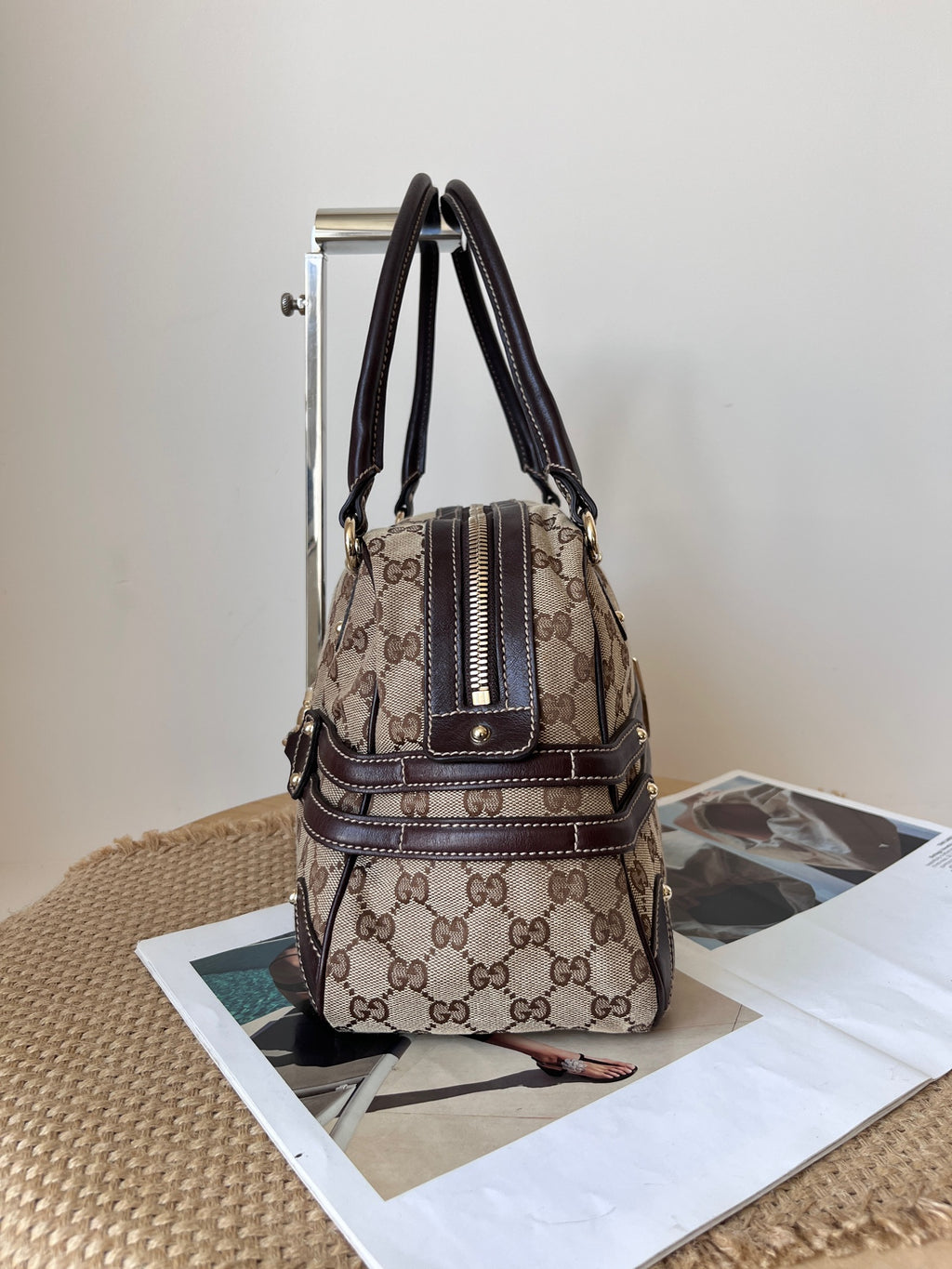 Gucci Leather Satchel
