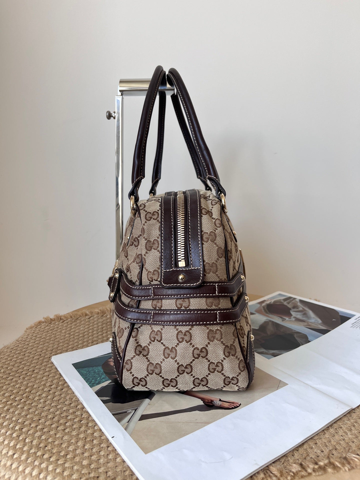 Gucci Leather Satchel