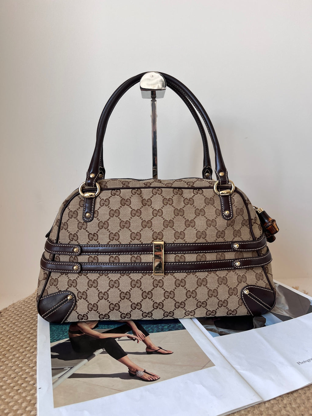 Gucci Leather Satchel