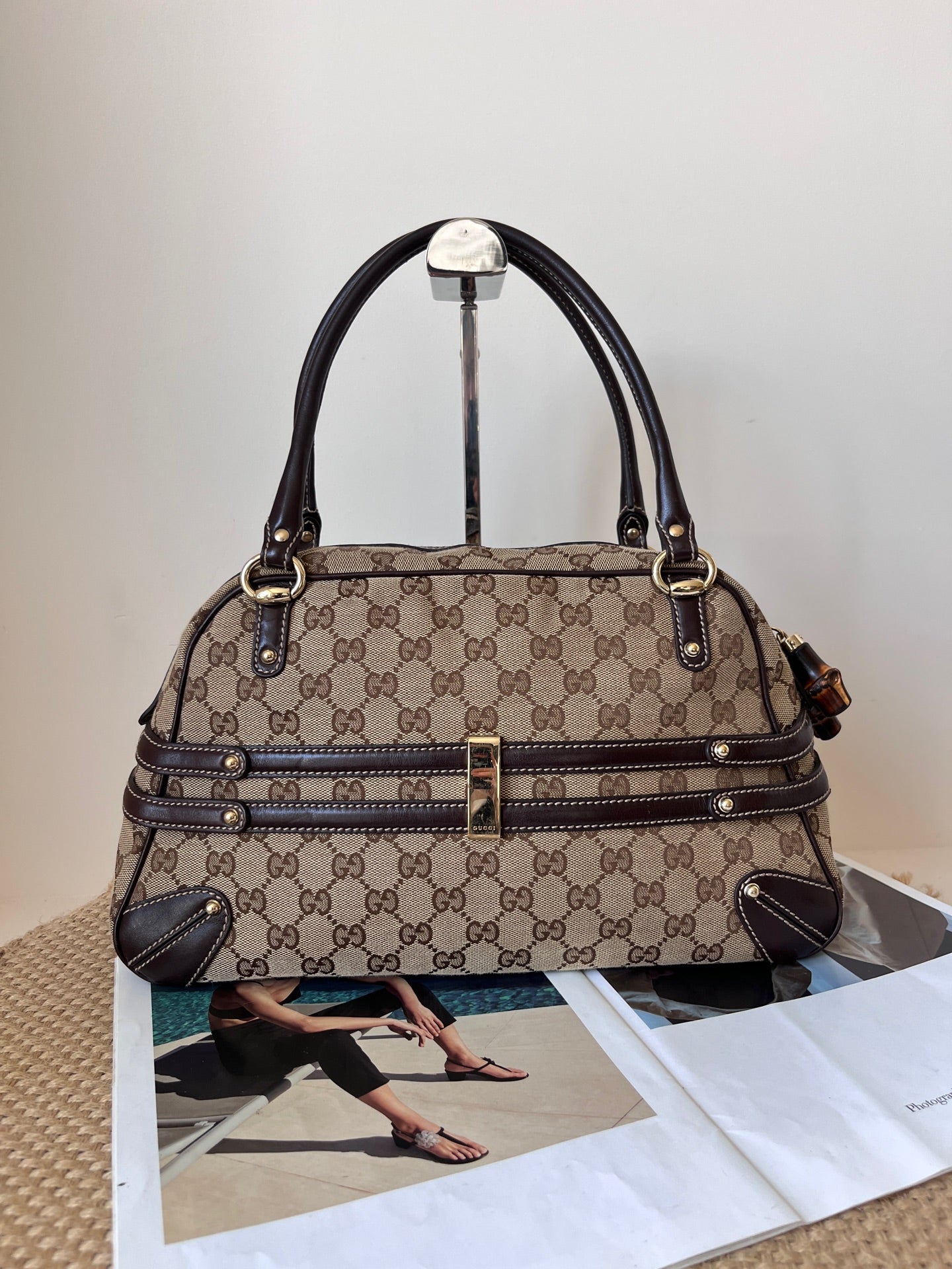Gucci Leather Satchel