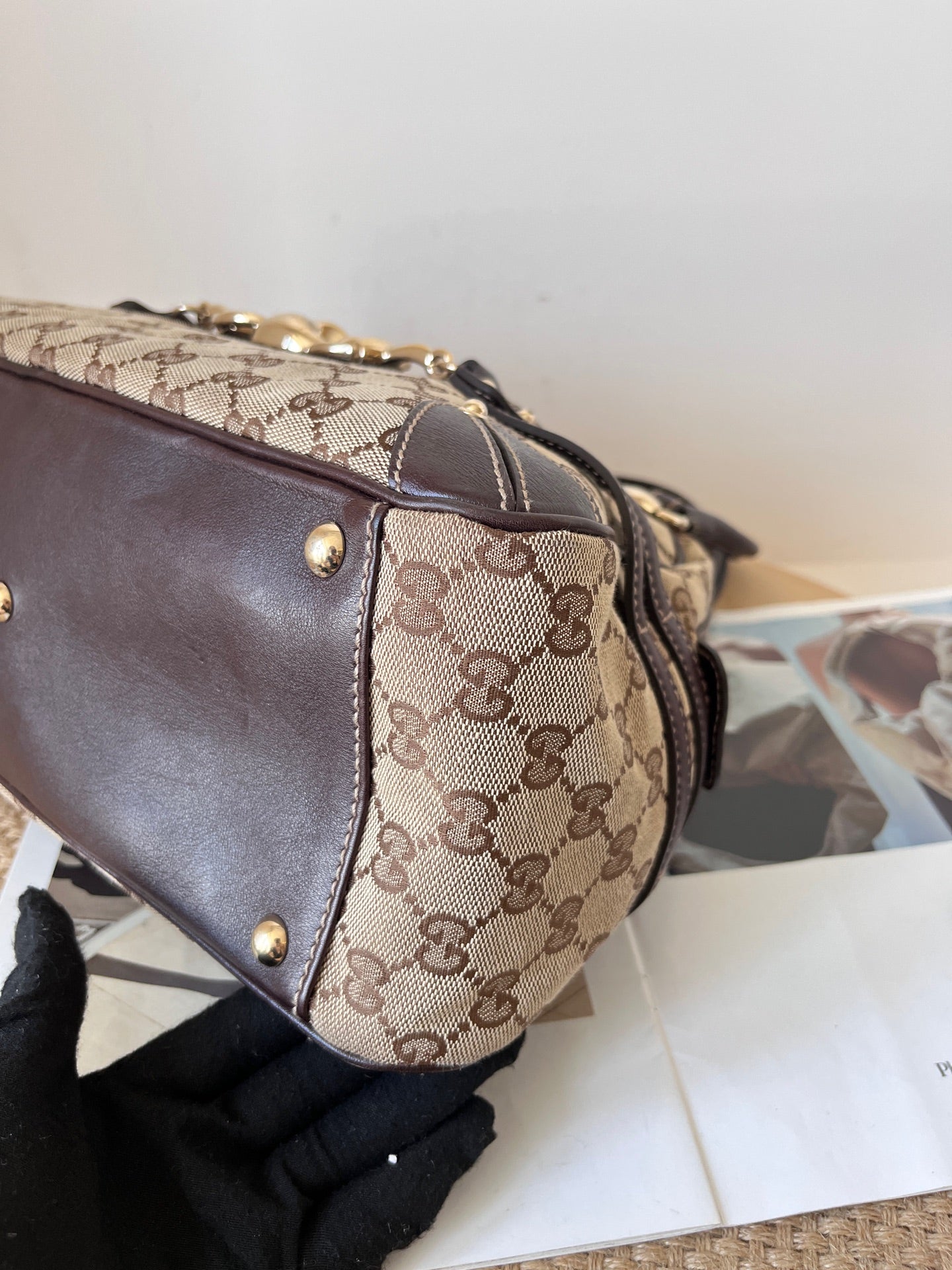 Gucci Leather Satchel