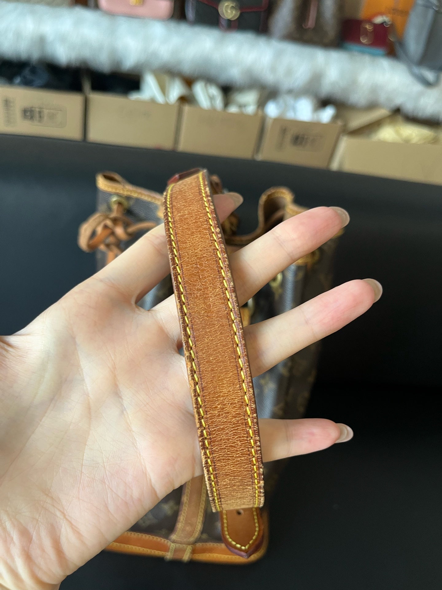 Louis Vuitton Bucket & Drawstring Bag