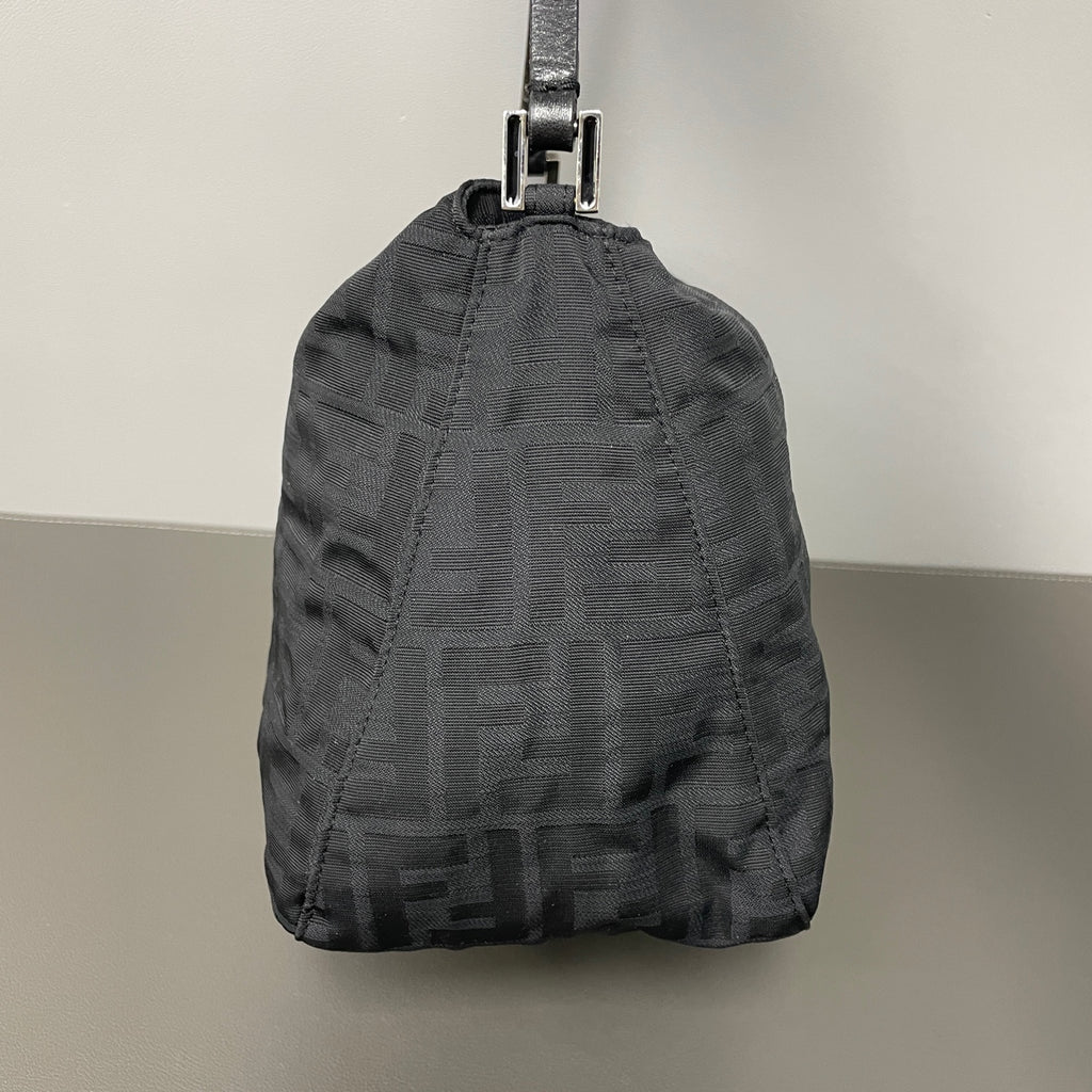 Fendi Cordura Black Shoulder Bag
