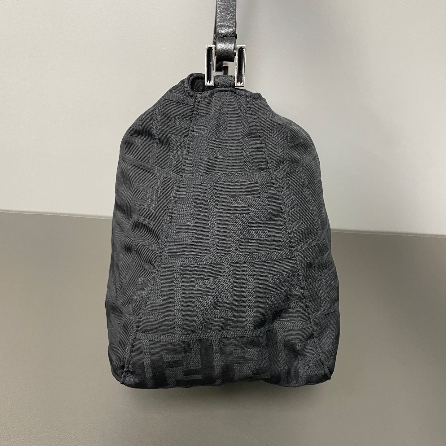 Fendi Cordura Black Shoulder Bag
