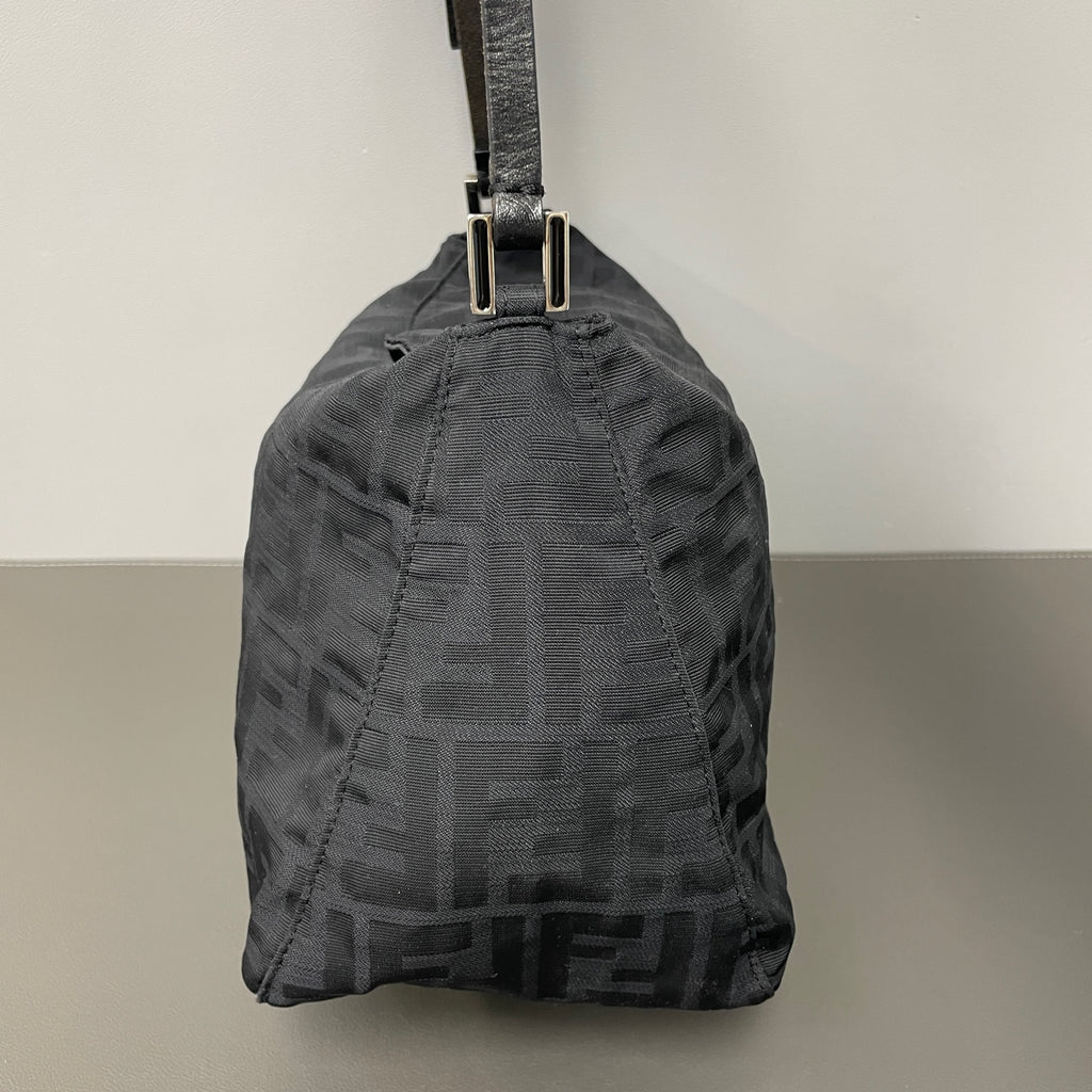 Fendi Cordura Black Shoulder Bag