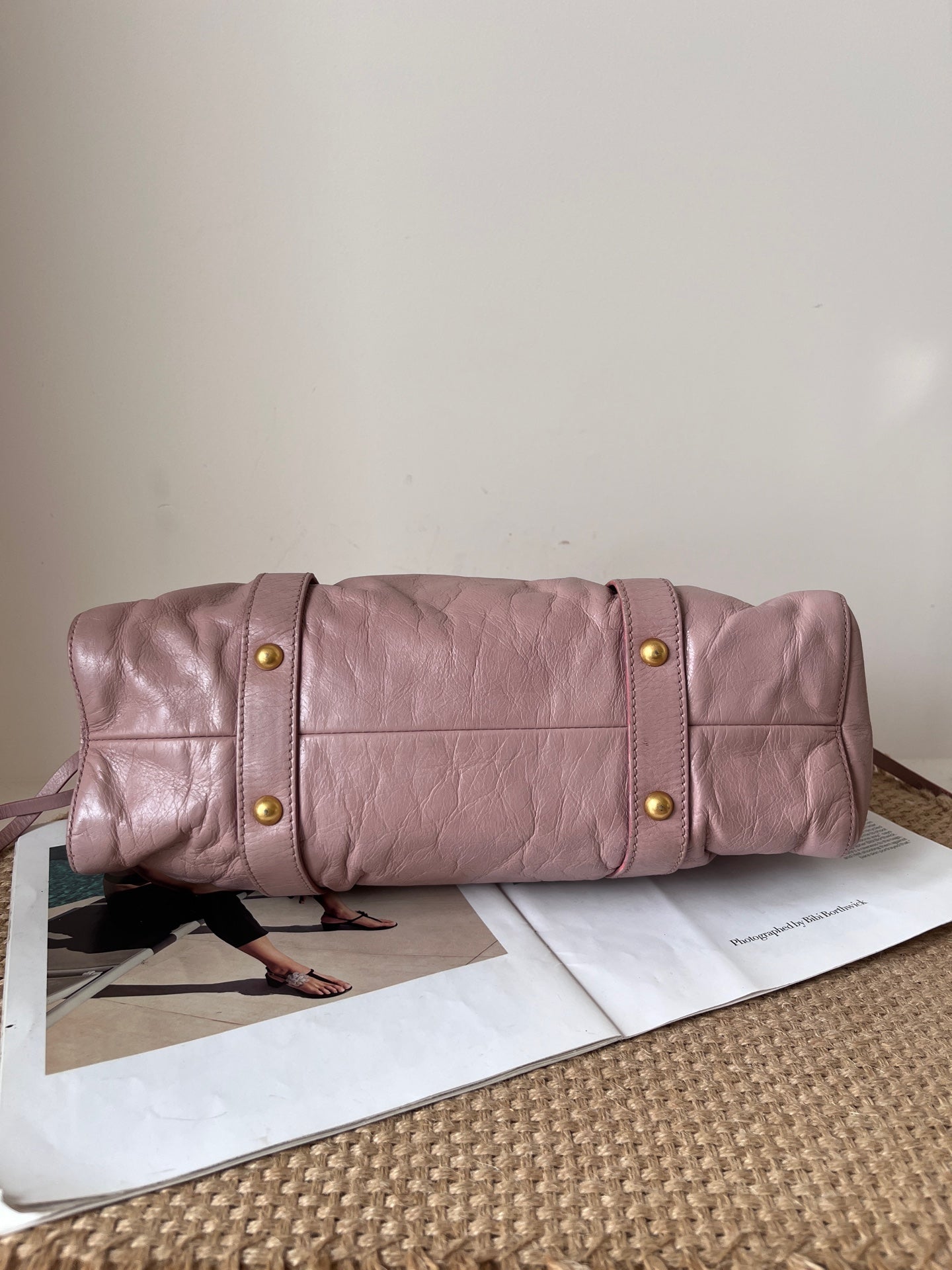 Miu Miu Leather Pink