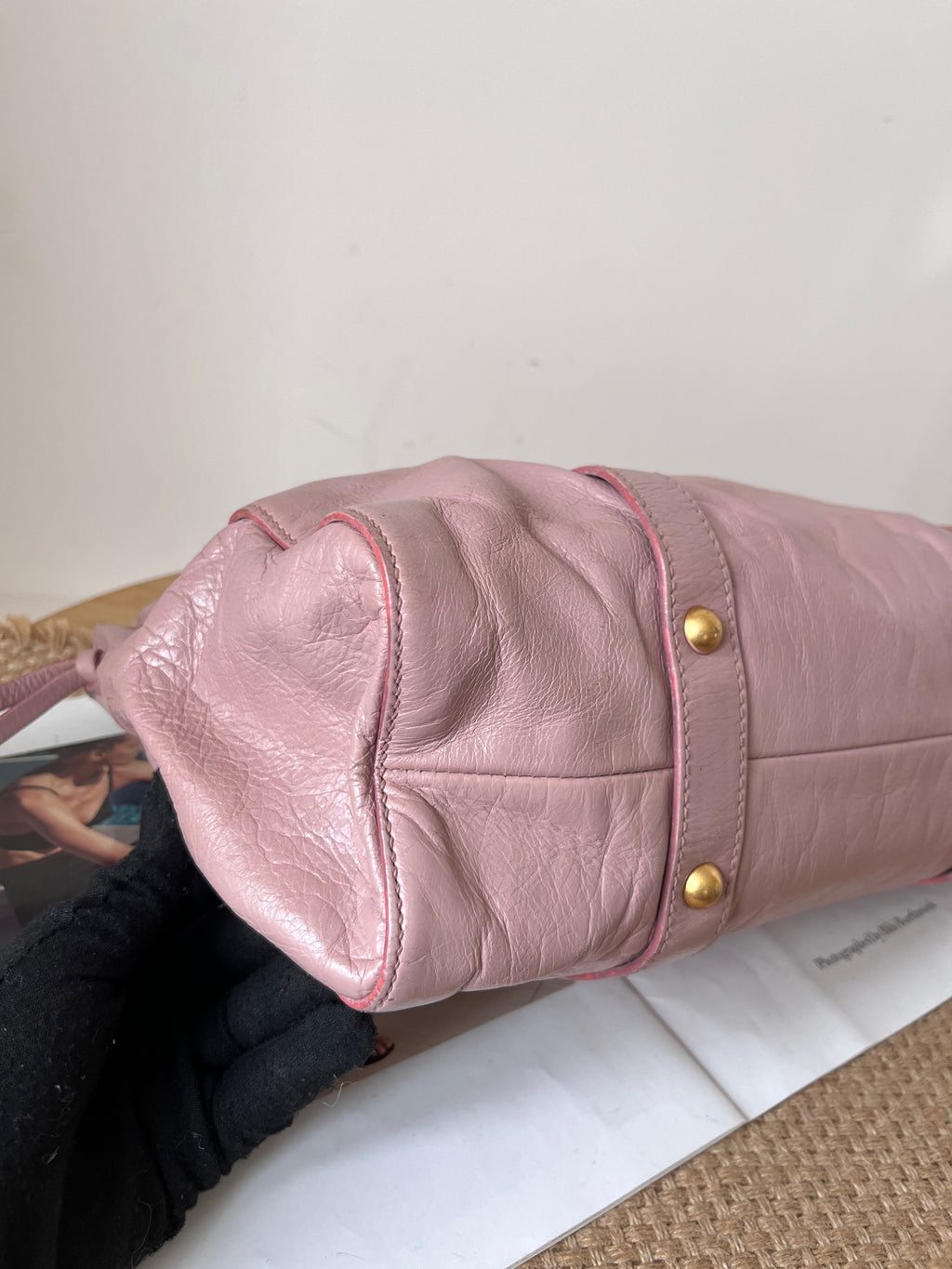 Miu Miu Leather Pink