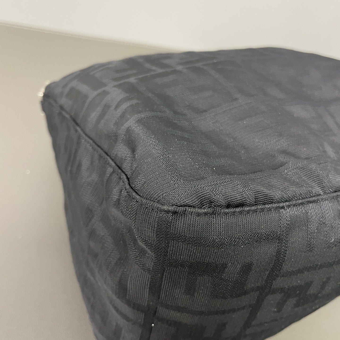 Fendi Cordura Black Shoulder Bag