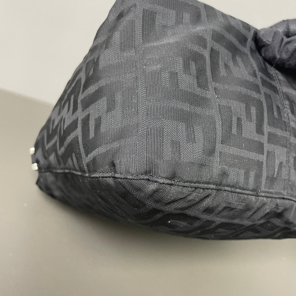 Fendi Cordura Black Shoulder Bag