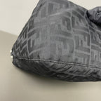 Fendi Cordura Black Shoulder Bag