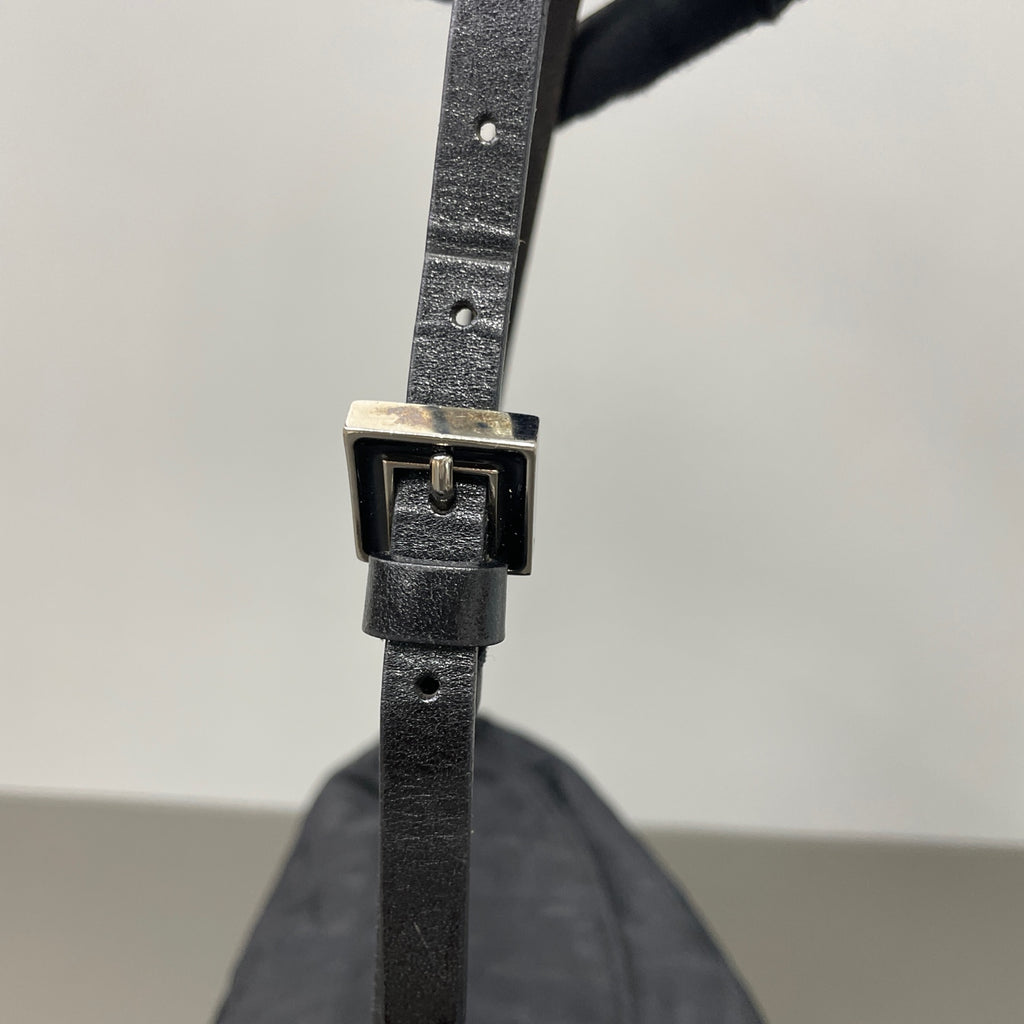 Fendi Cordura Black Shoulder Bag