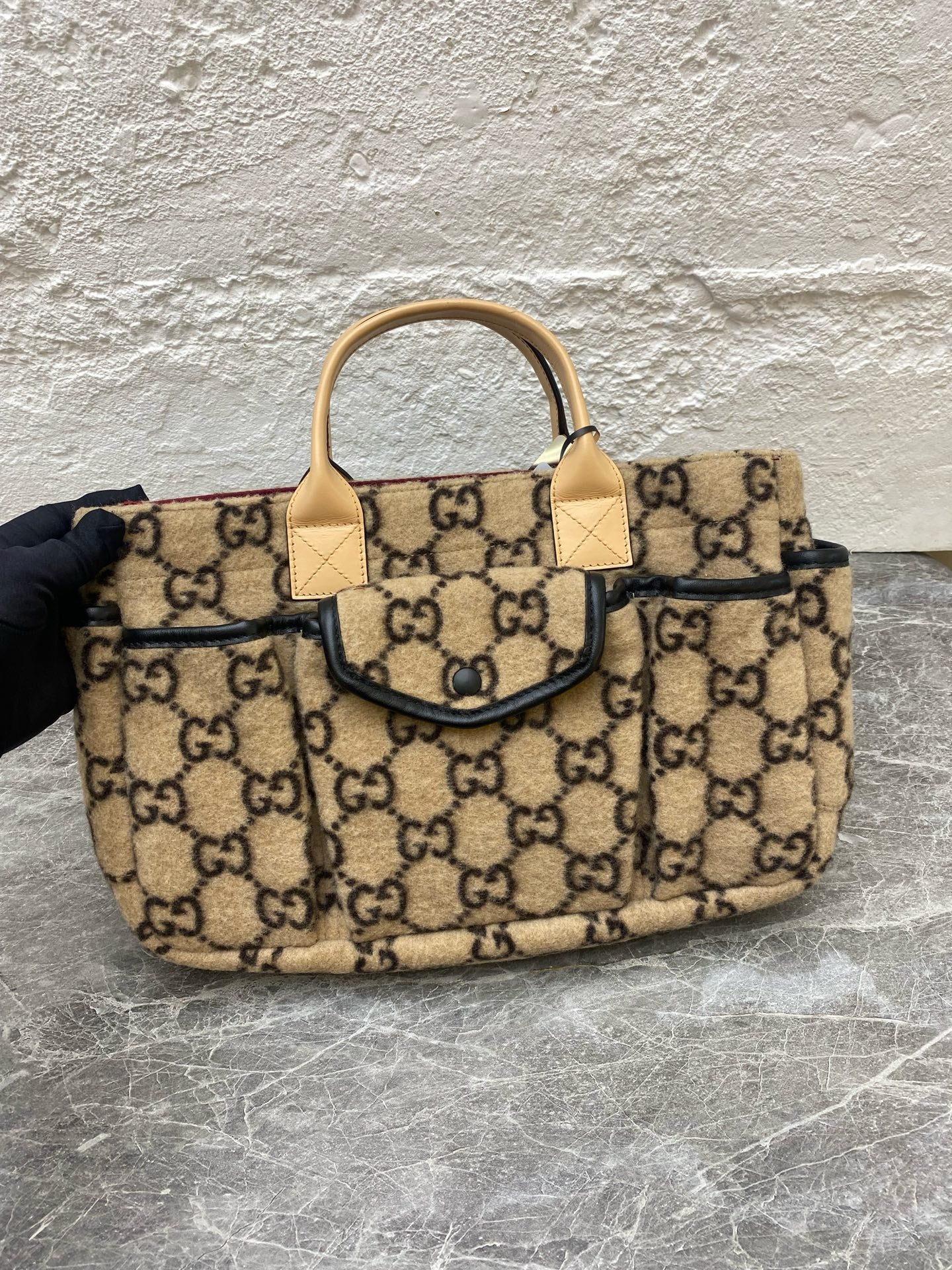 Gucci Felt Tote