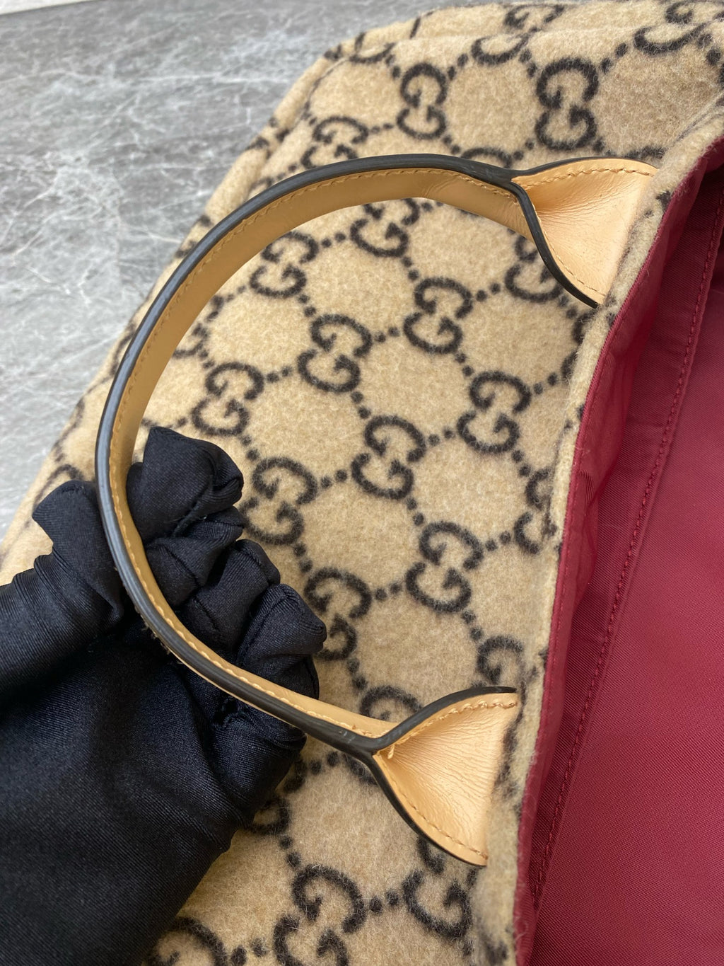 Gucci Felt Tote