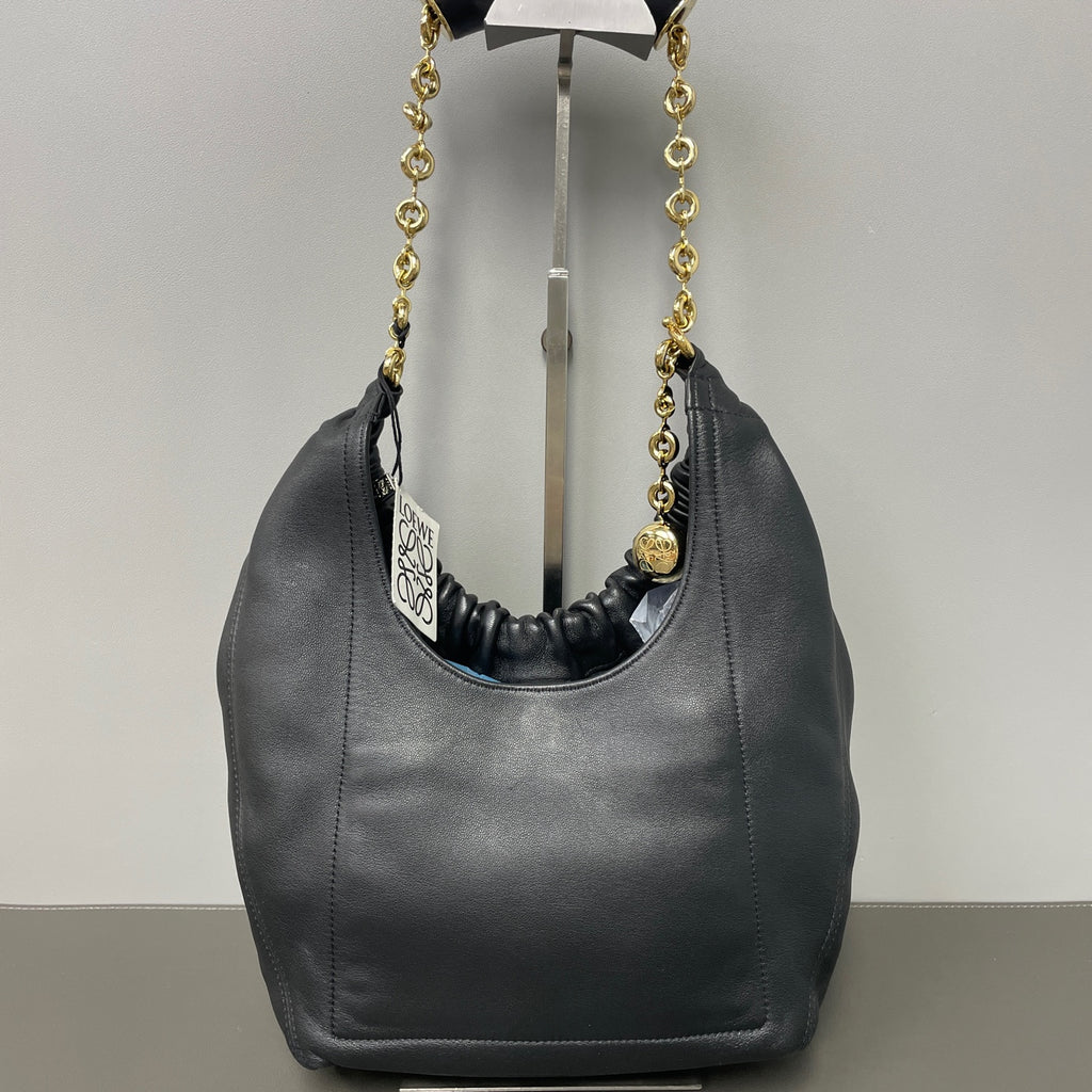 Loewe Leather Black Satchel