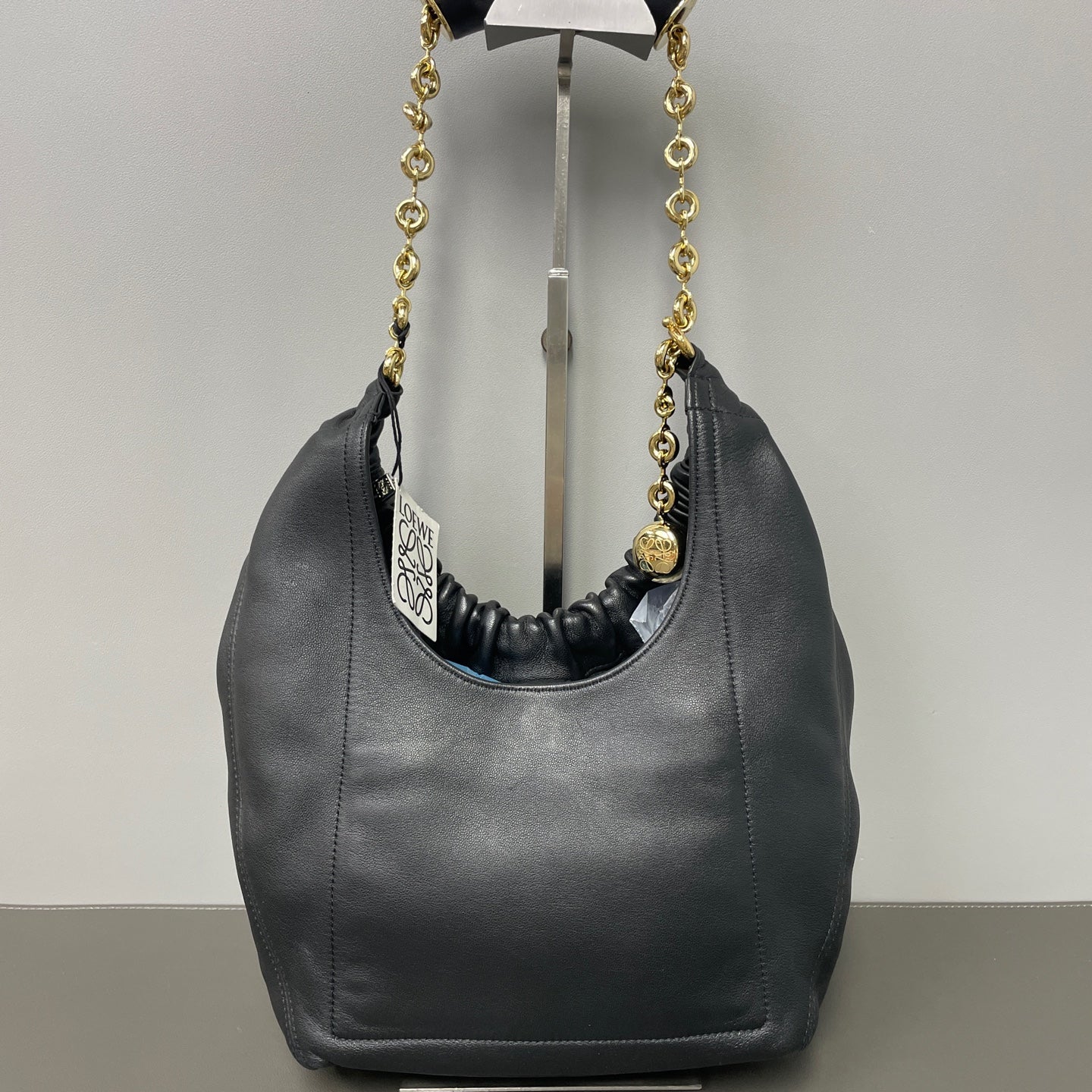 Loewe Leather Black Satchel