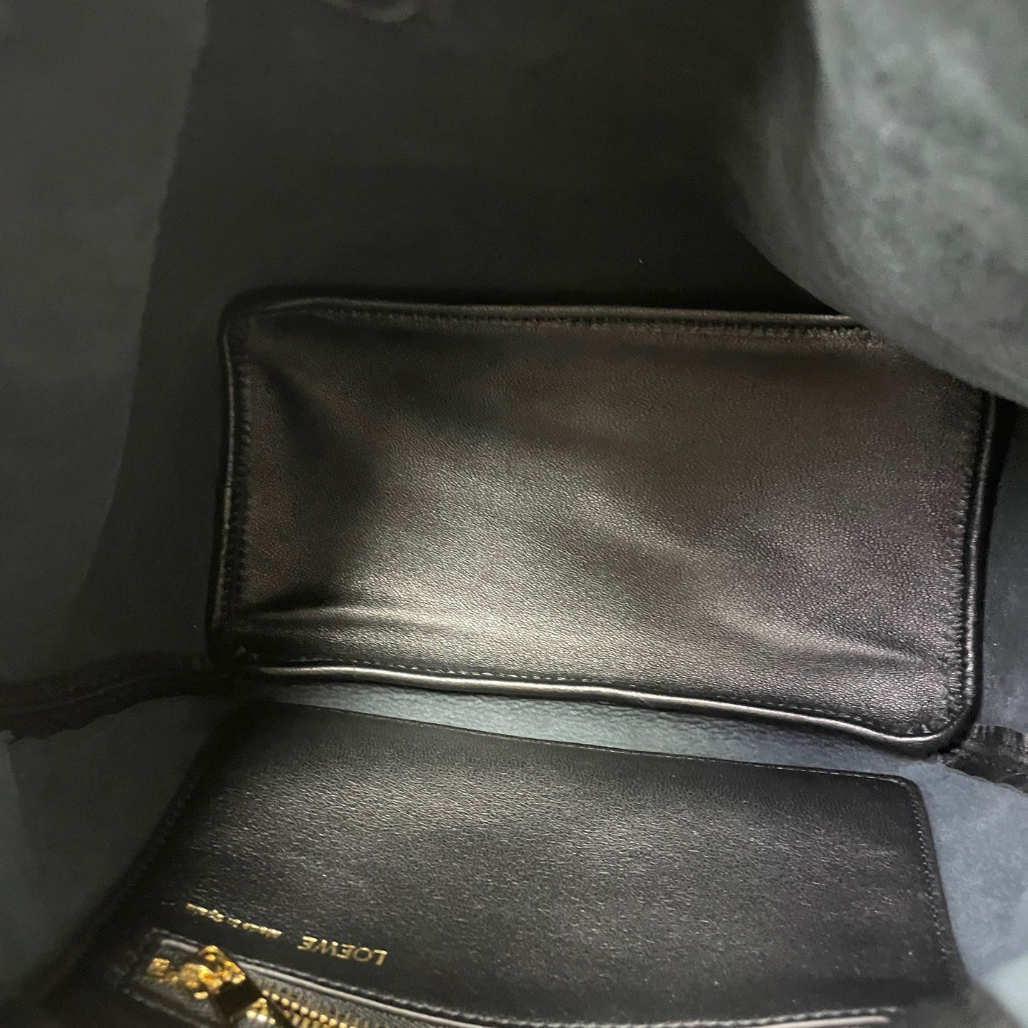 Loewe Leather Black Satchel