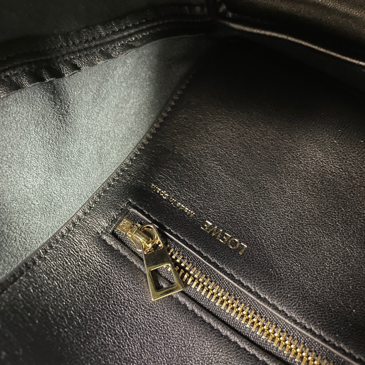 Loewe Leather Black Satchel